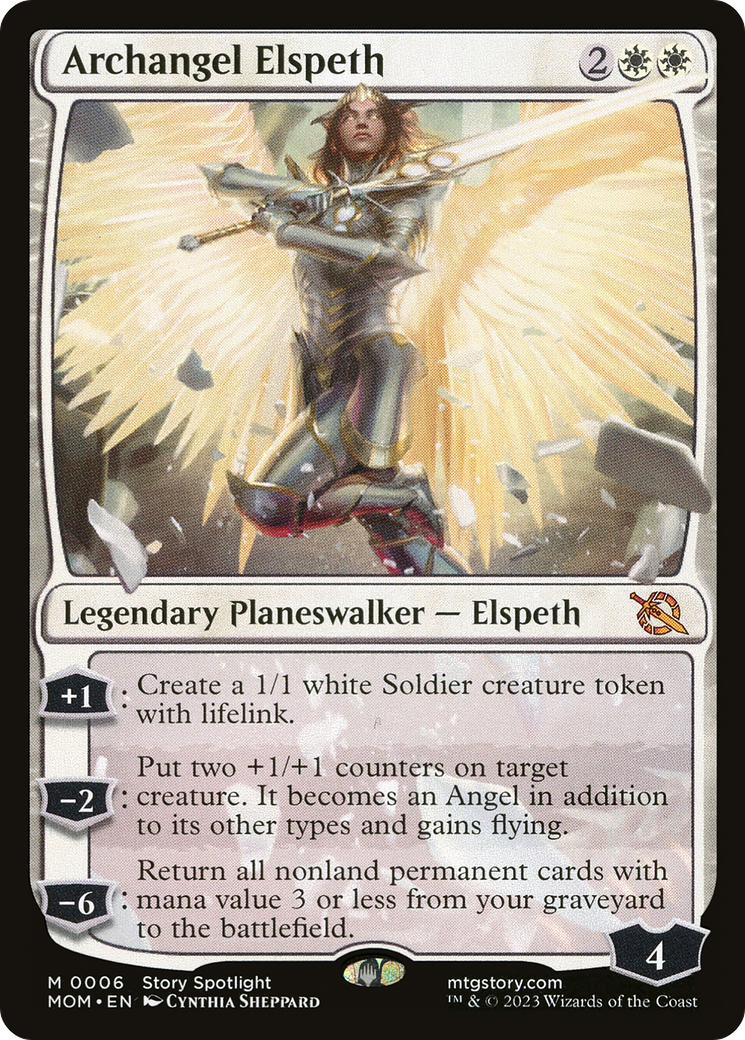 Archangel Elspeth [March of the Machine] | Exor Games Summserside