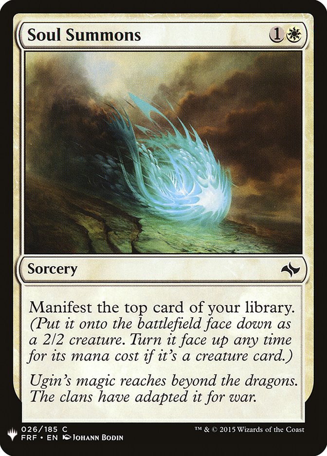 Soul Summons [Mystery Booster] | Exor Games Summserside
