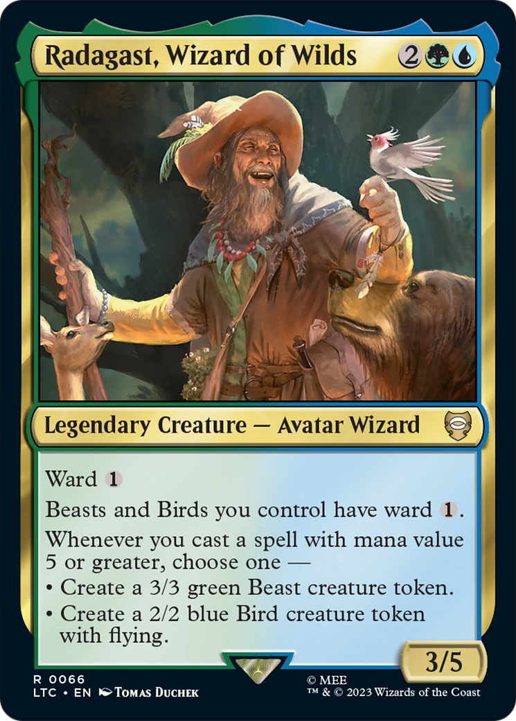 Radagast, Wizard of Wilds [The Lord of the Rings: Tales of Middle-Earth Commander] | Exor Games Summserside