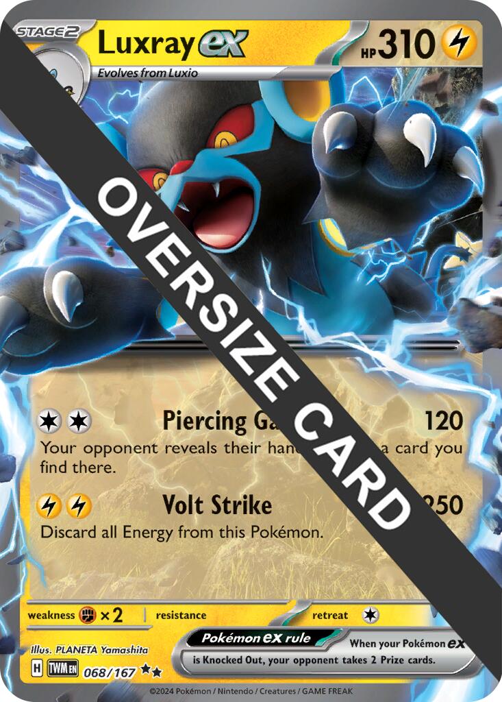 Luxray ex (068/167) (Jumbo Card) [Miscellaneous Cards] | Exor Games Summserside