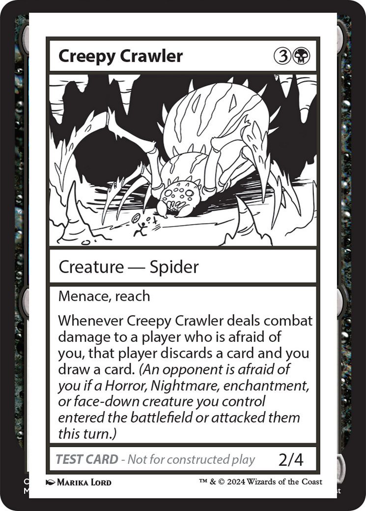 Creepy Crawler [Mystery Booster 2 Playtest Cards] | Exor Games Summserside