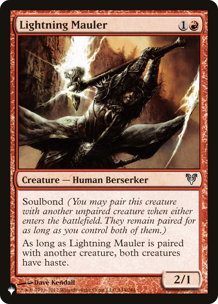 Lightning Mauler [The List] | Exor Games Summserside