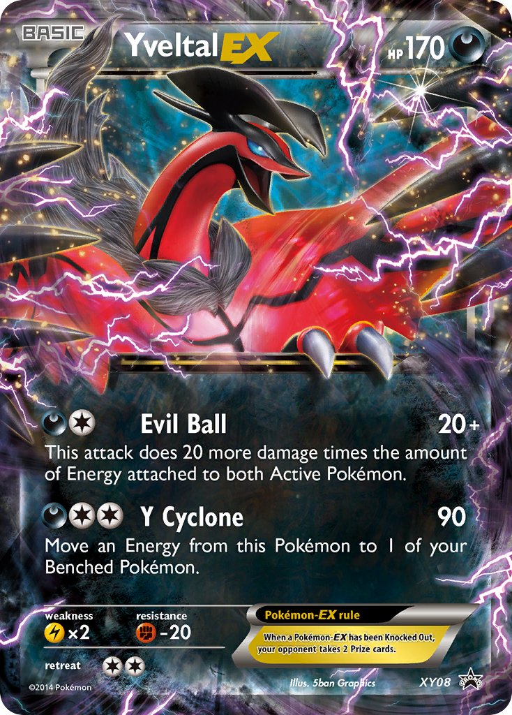 Yveltal EX (XY08) [XY: Black Star Promos] | Exor Games Summserside