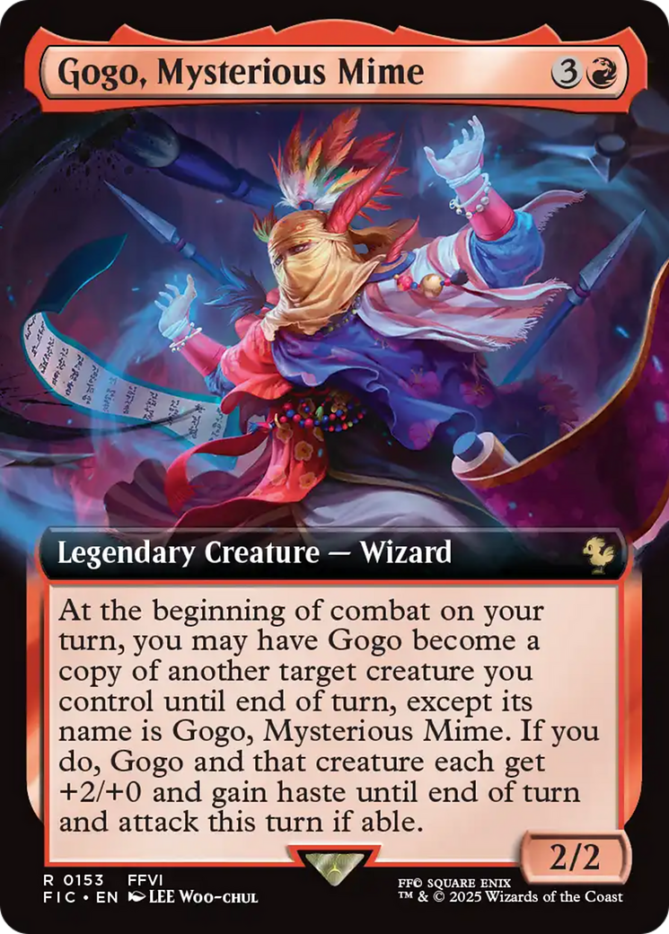 Gogo, Mysterious Mime (Extended Art) [FINAL FANTASY Commander] | Exor Games Summserside