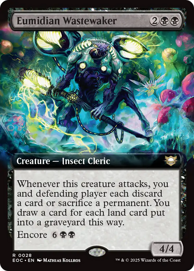 Eumidian Wastewaker (Extended Art) [Edge of Eternities Commander] | Exor Games Summserside