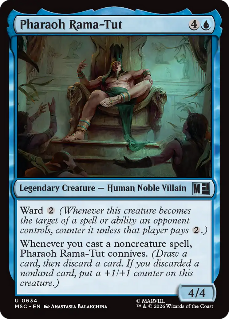 Pharaoh Rama-Tut [Marvel Super Heroes Commander] | Exor Games Summserside