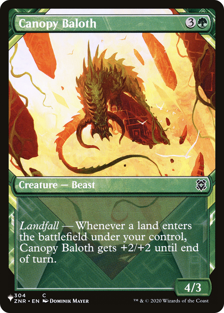 Canopy Baloth (Showcase) [The List] | Exor Games Summserside