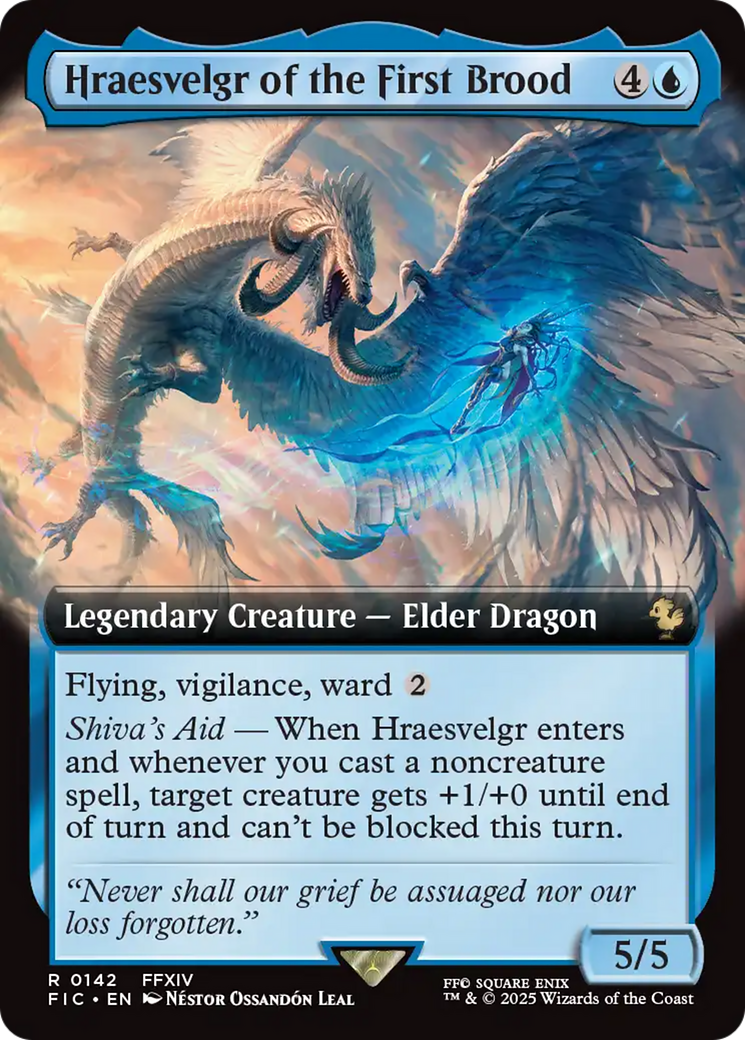 Hraesvelgr of the First Brood (Extended Art) [FINAL FANTASY Commander] | Exor Games Summserside