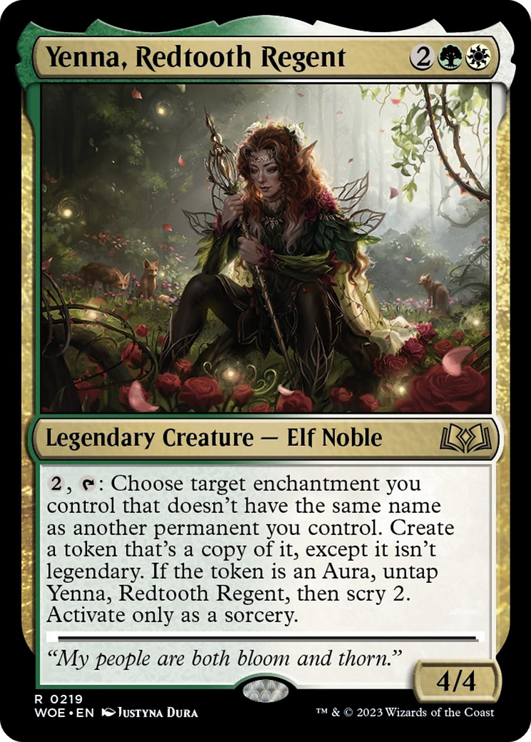 Yenna, Redtooth Regent [Wilds of Eldraine] | Exor Games Summserside