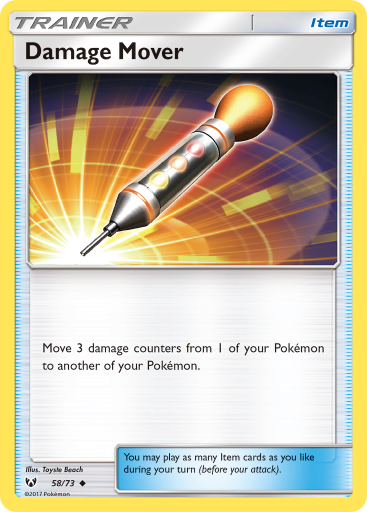 Damage Mover (58/73) [Sun & Moon: Shining Legends] | Exor Games Summserside