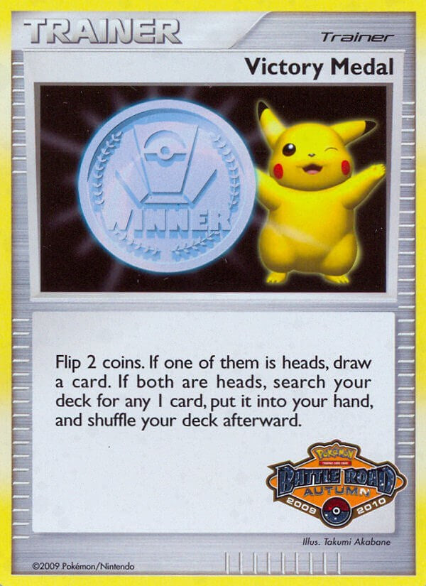 Victory Medal (2009-2010) (Battle Road Autumn) [League & Championship Cards] | Exor Games Summserside