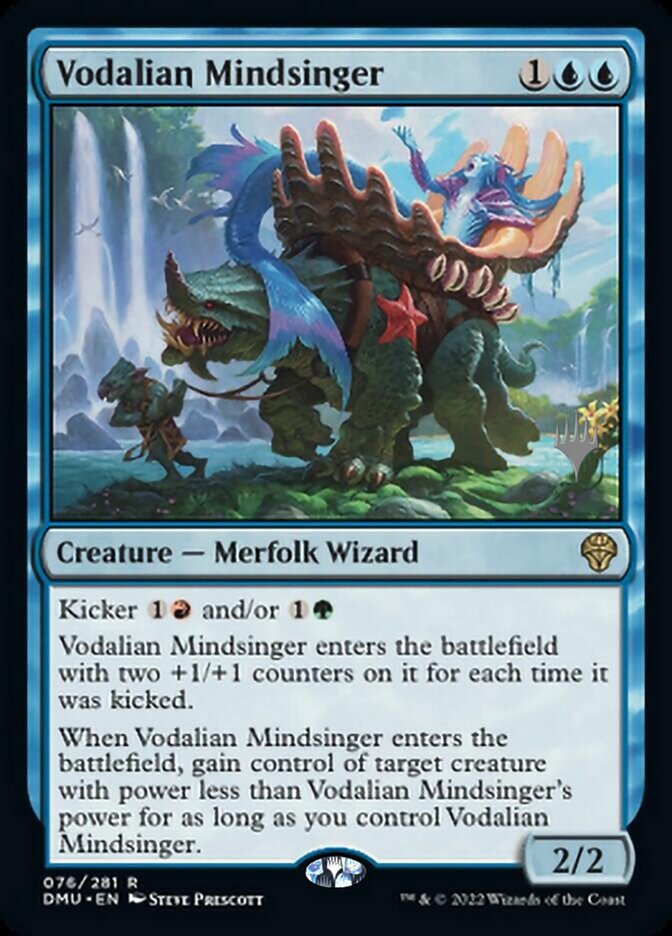 Vodalian Mindsinger (Promo Pack) [Dominaria United Promos] | Exor Games Summserside