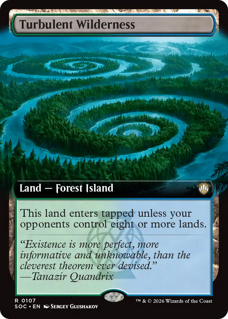Turbulent Wilderness (Extended Art) [Secrets of Strixhaven Commander] | Exor Games Summserside