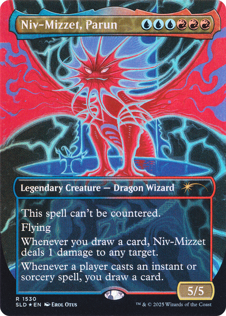 Niv-Mizzet, Parun (Rainbow Foil) [Secret Lair Drop Series] | Exor Games Summserside