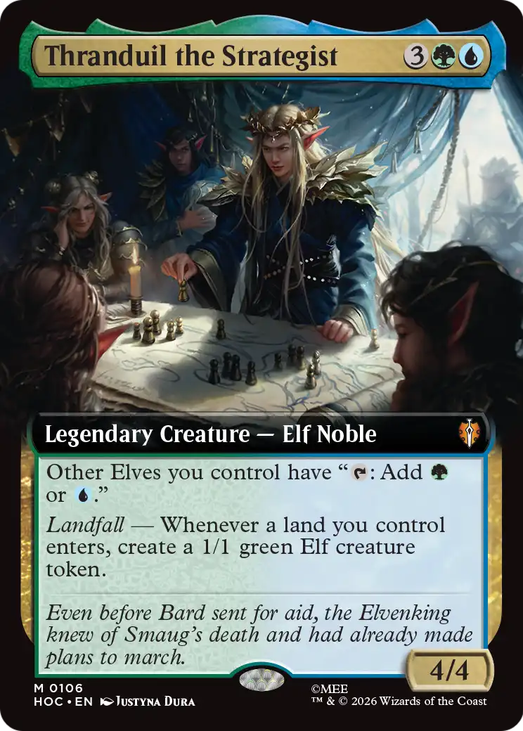 Thranduil the Strategist (Extended Art) [The Hobbit: Eternal-Legal] | Exor Games Summserside