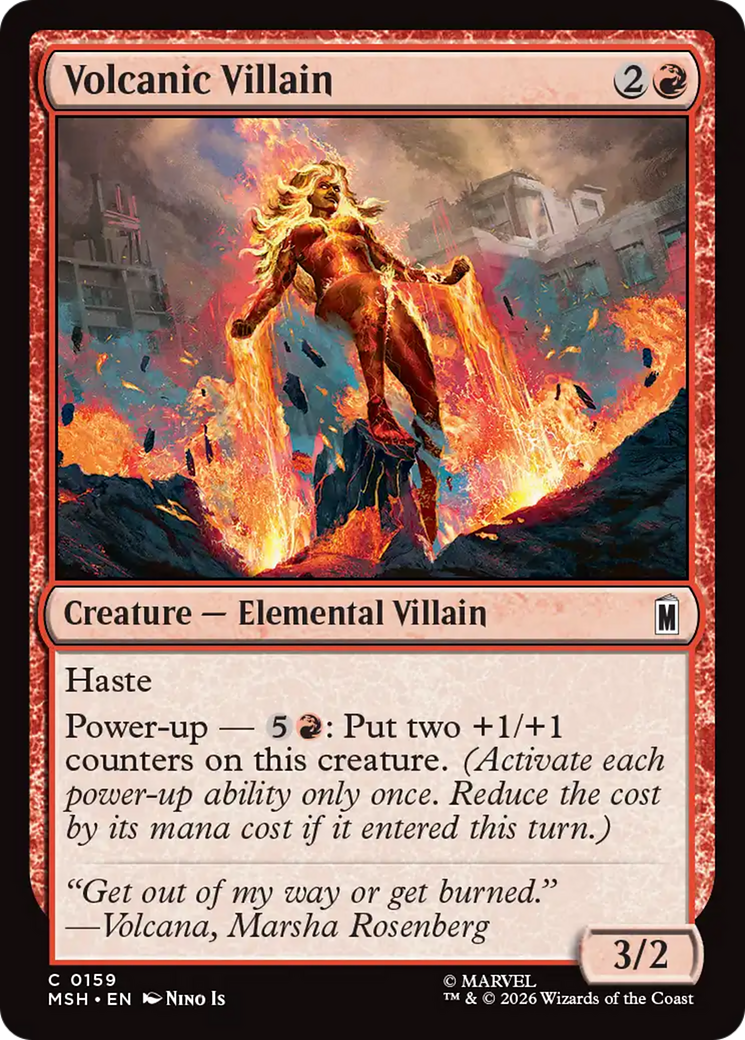 Volcanic Villain [Marvel Super Heroes] | Exor Games Summserside