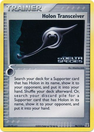 Holon Transceiver (98/113) (Stamped) [EX: Delta Species] | Exor Games Summserside
