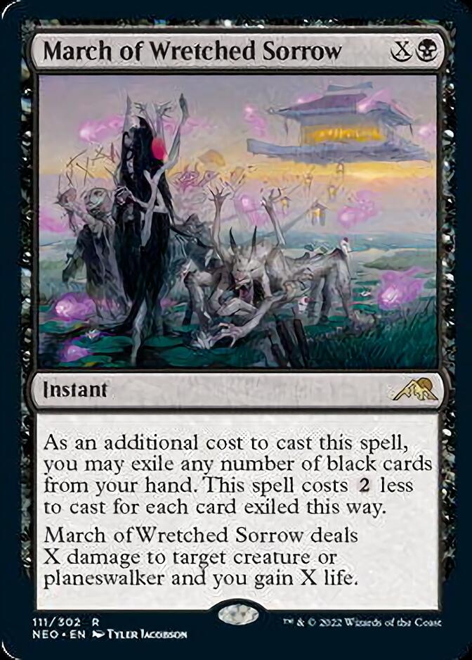 March of Wretched Sorrow [Kamigawa: Neon Dynasty] | Exor Games Summserside