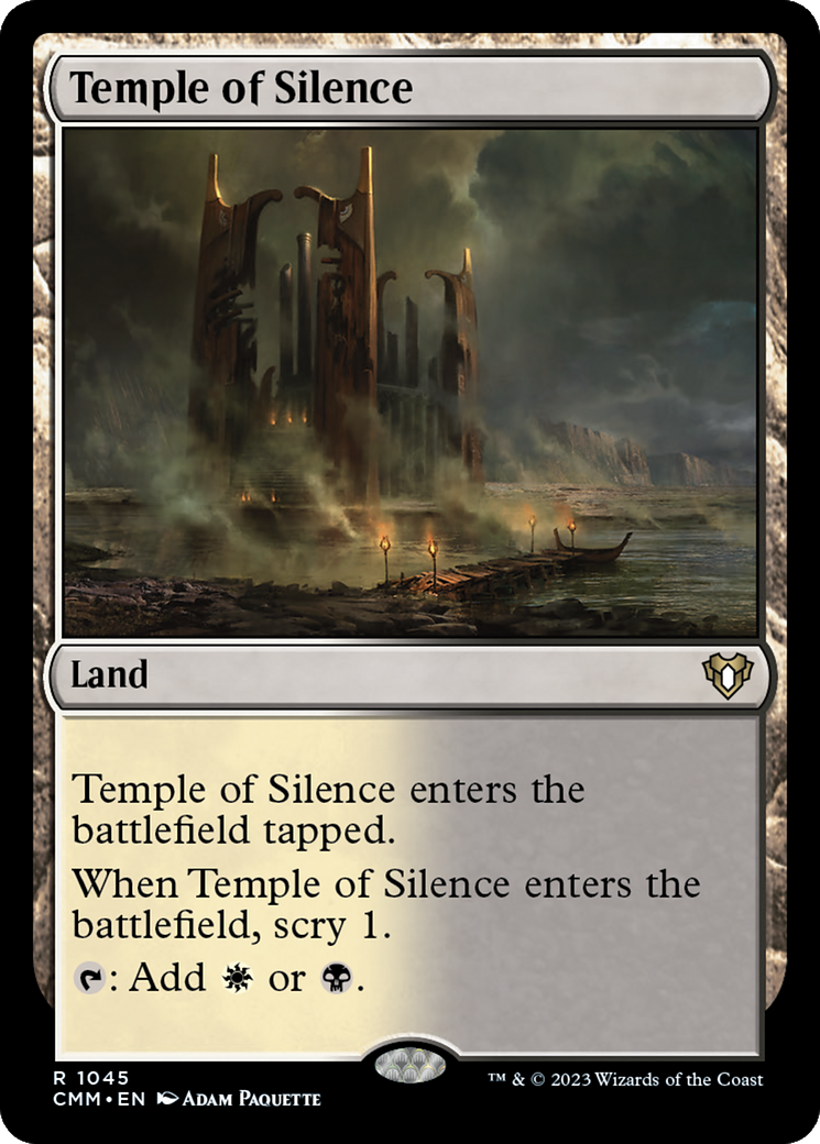 Temple of Silence [Commander Masters] | Exor Games Summserside