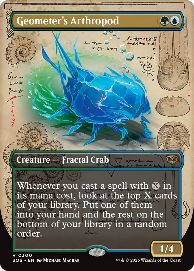 Geometer's Arthropod (Borderless) [Secrets of Strixhaven] | Exor Games Summserside