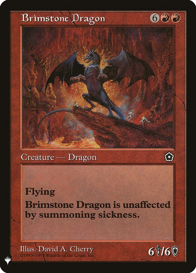 Brimstone Dragon [Mystery Booster] | Exor Games Summserside