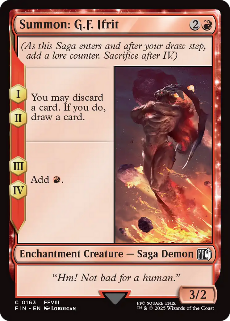Summon: G.F. Ifrit [FINAL FANTASY] | Exor Games Summserside