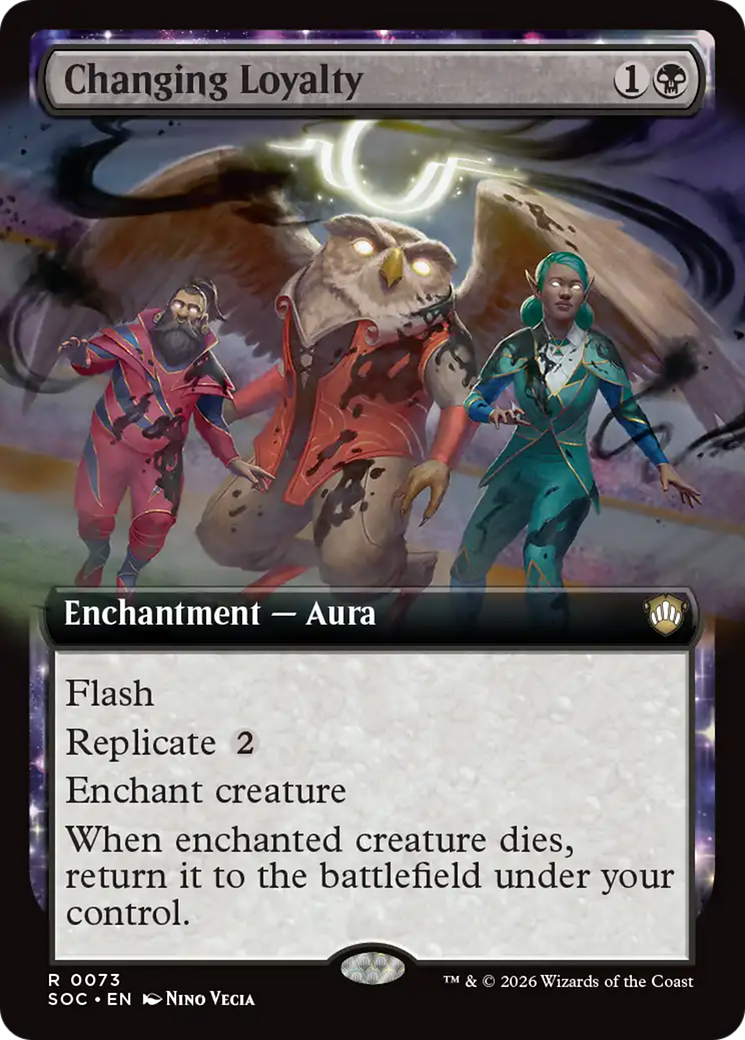 Changing Loyalty (Extended Art) [Secrets of Strixhaven Commander] | Exor Games Summserside