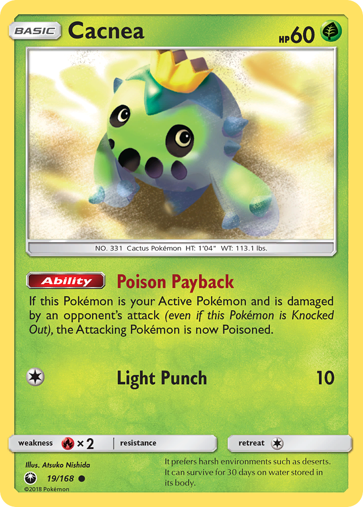 Cacnea (19/168) [Sun & Moon: Celestial Storm] | Exor Games Summserside