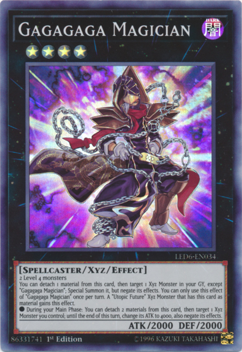 Gagagaga Magician [LED6-EN034] Super Rare | Exor Games Summserside