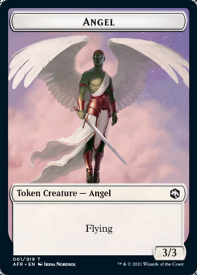 Angel Token [Dungeons & Dragons: Adventures in the Forgotten Realms Tokens] | Exor Games Summserside