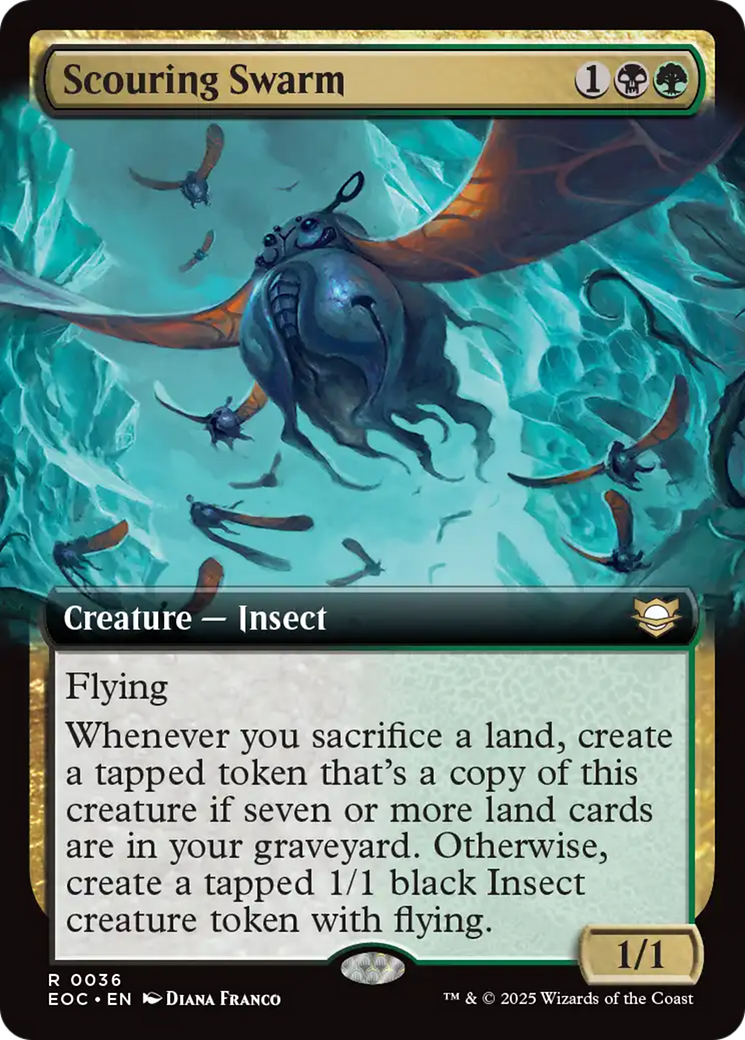 Scouring Swarm (Extended Art) [Edge of Eternities Commander] | Exor Games Summserside