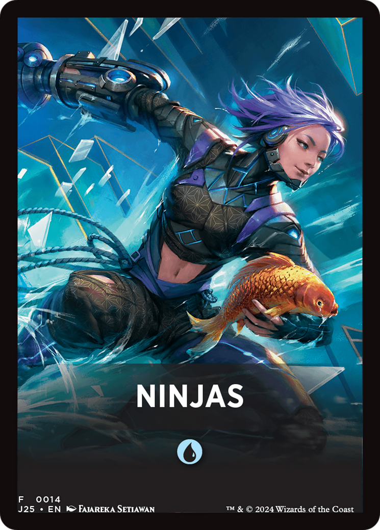 Ninjas Theme Card [Foundations Jumpstart Front Cards] | Exor Games Summserside