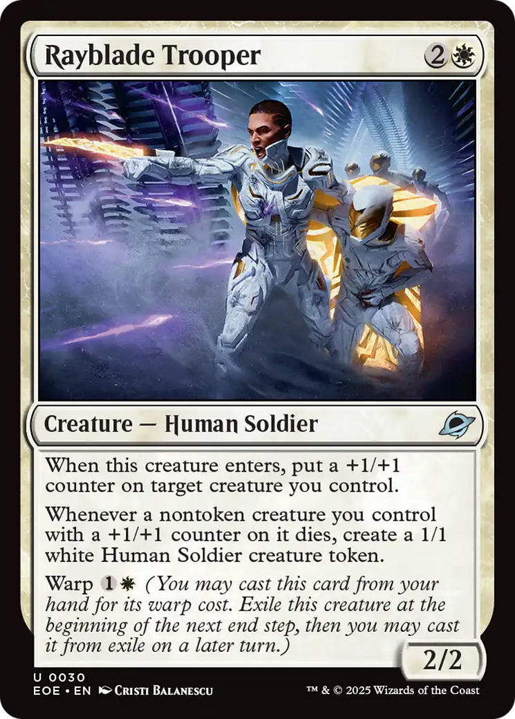 Rayblade Trooper [Edge of Eternities] | Exor Games Summserside