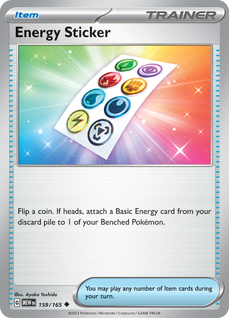 Energy Sticker (159/165) [Scarlet & Violet 151] | Exor Games Summserside