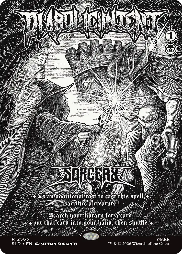Diabolic Intent [Secret Lair Drop Series] | Exor Games Summserside