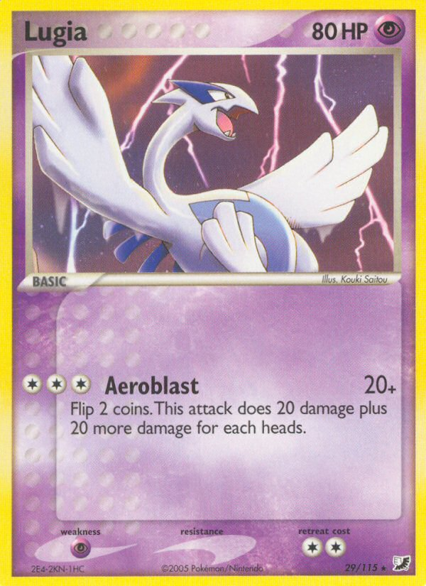 Lugia (29/115) [EX: Unseen Forces] | Exor Games Summserside