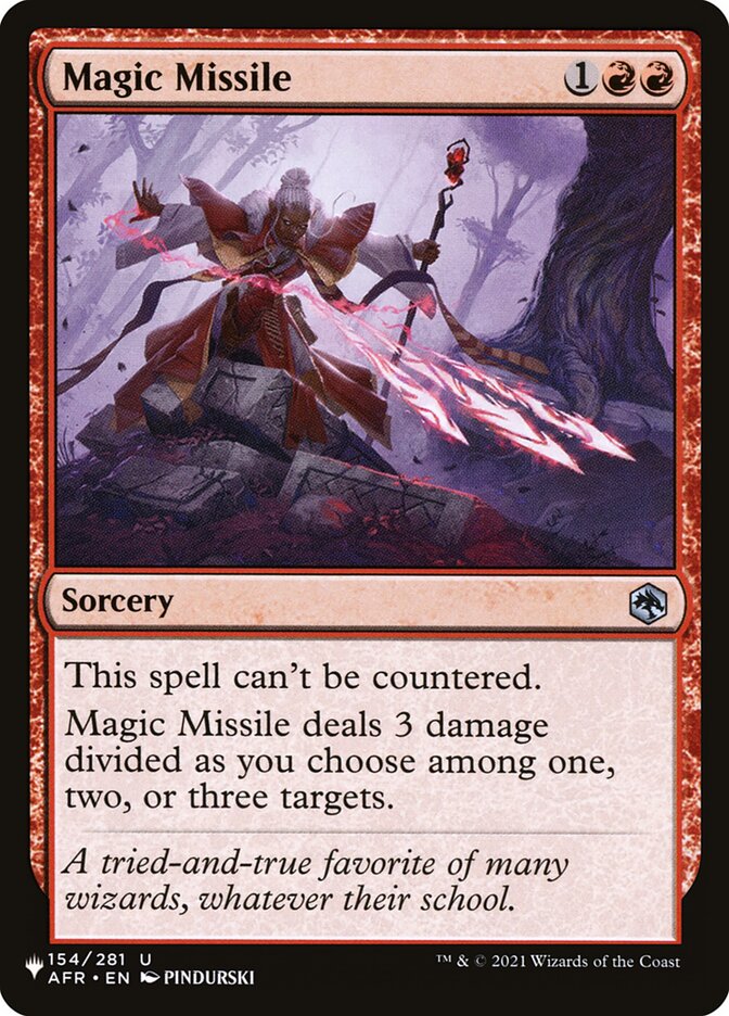 Magic Missile [The List] | Exor Games Summserside