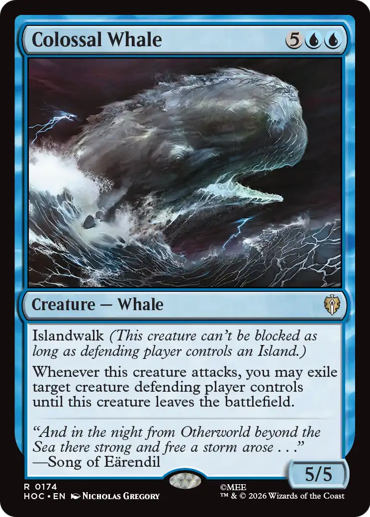 Colossal Whale [The Hobbit: Eternal-Legal] | Exor Games Summserside