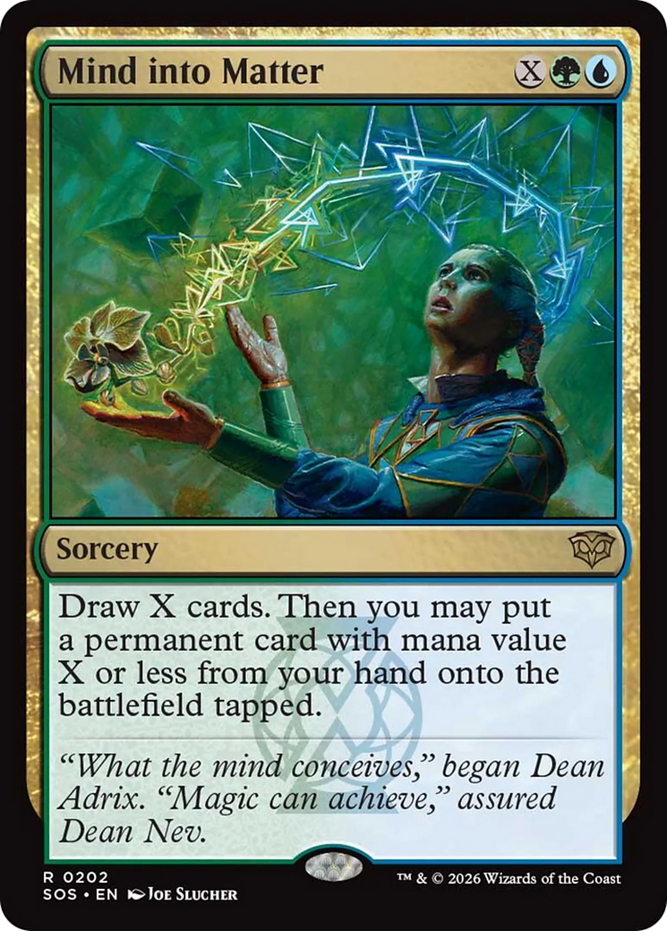 Mind into Matter [Secrets of Strixhaven] | Exor Games Summserside