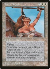 Serra Angel (Oversized) [Oversize Cards] | Exor Games Summserside