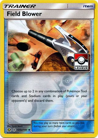 Field Blower (125a/145) (League Promo) [Sun & Moon: Guardians Rising] | Exor Games Summserside