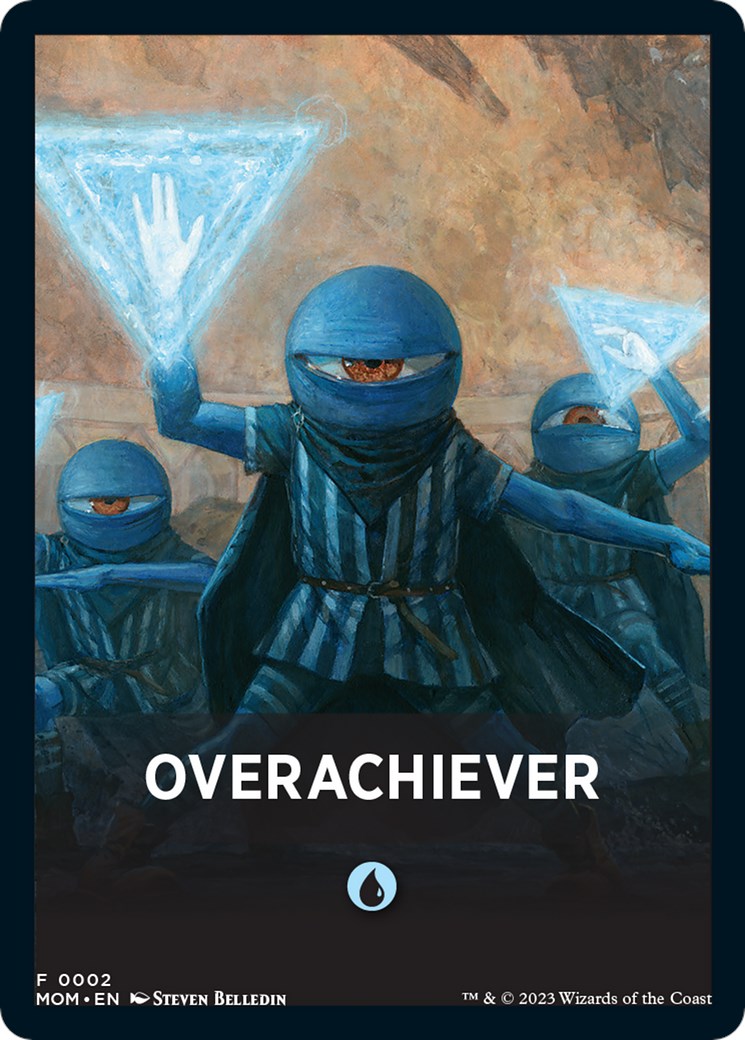 Overachiever Theme Card [March of the Machine Tokens] | Exor Games Summserside