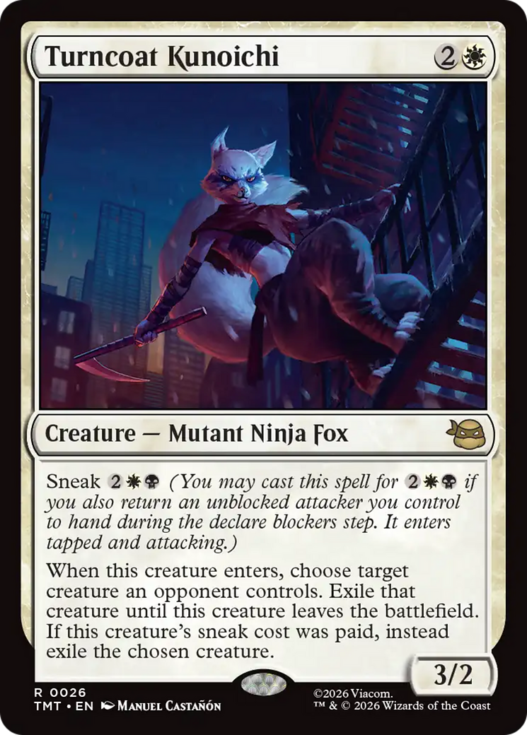 Turncoat Kunoichi [Teenage Mutant Ninja Turtles] | Exor Games Summserside