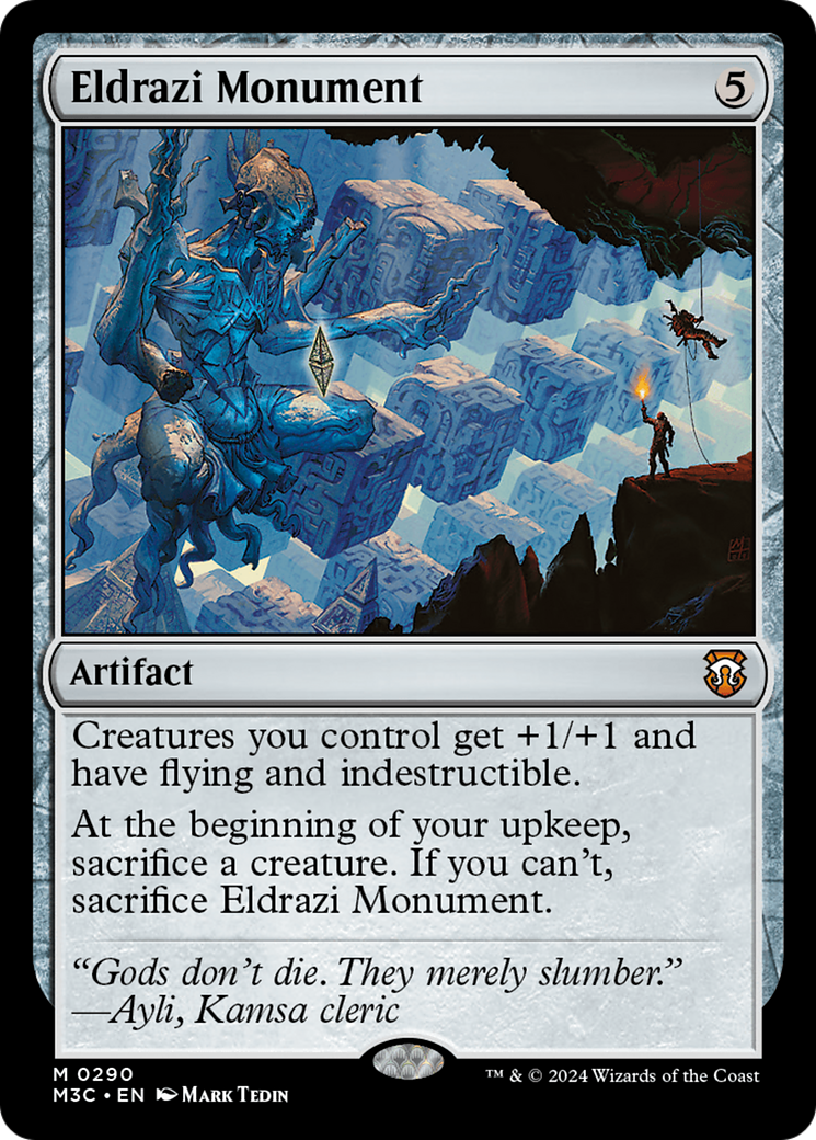 Eldrazi Monument (Ripple Foil) [Modern Horizons 3 Commander] | Exor Games Summserside