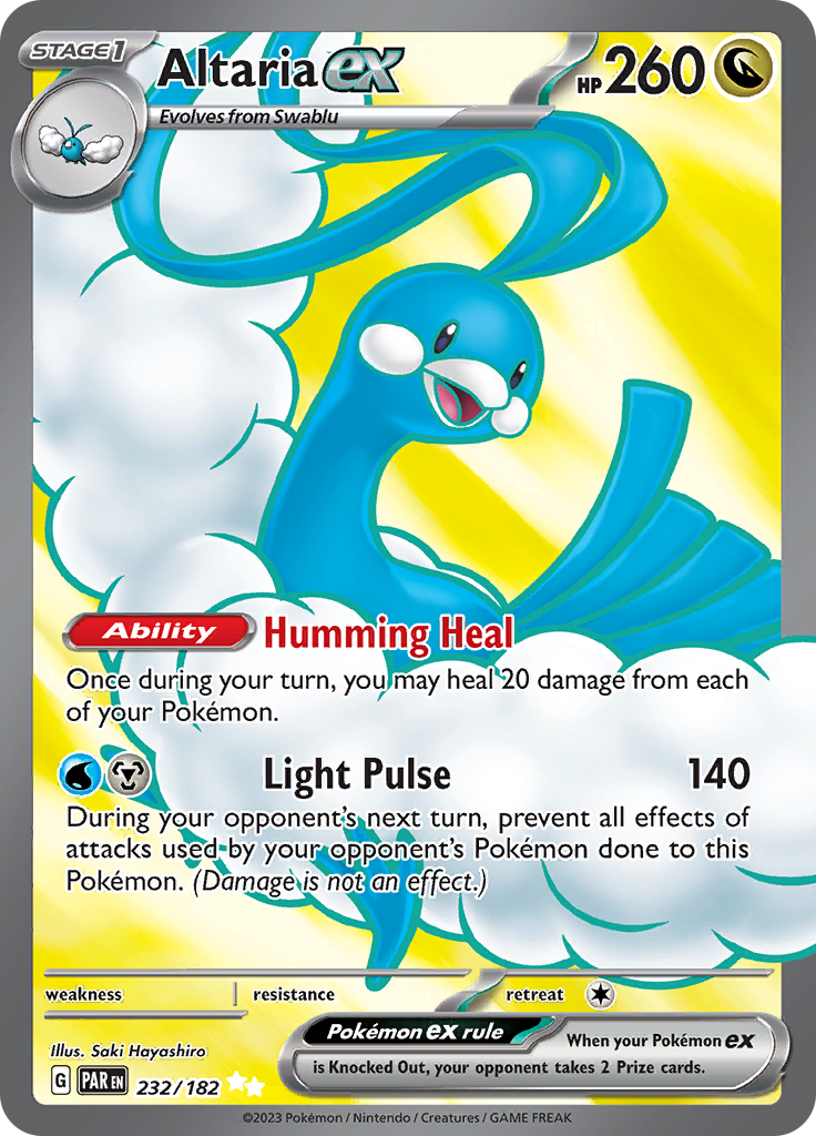 Altaria ex (232/182) [Scarlet & Violet: Paradox Rift] | Exor Games Summserside