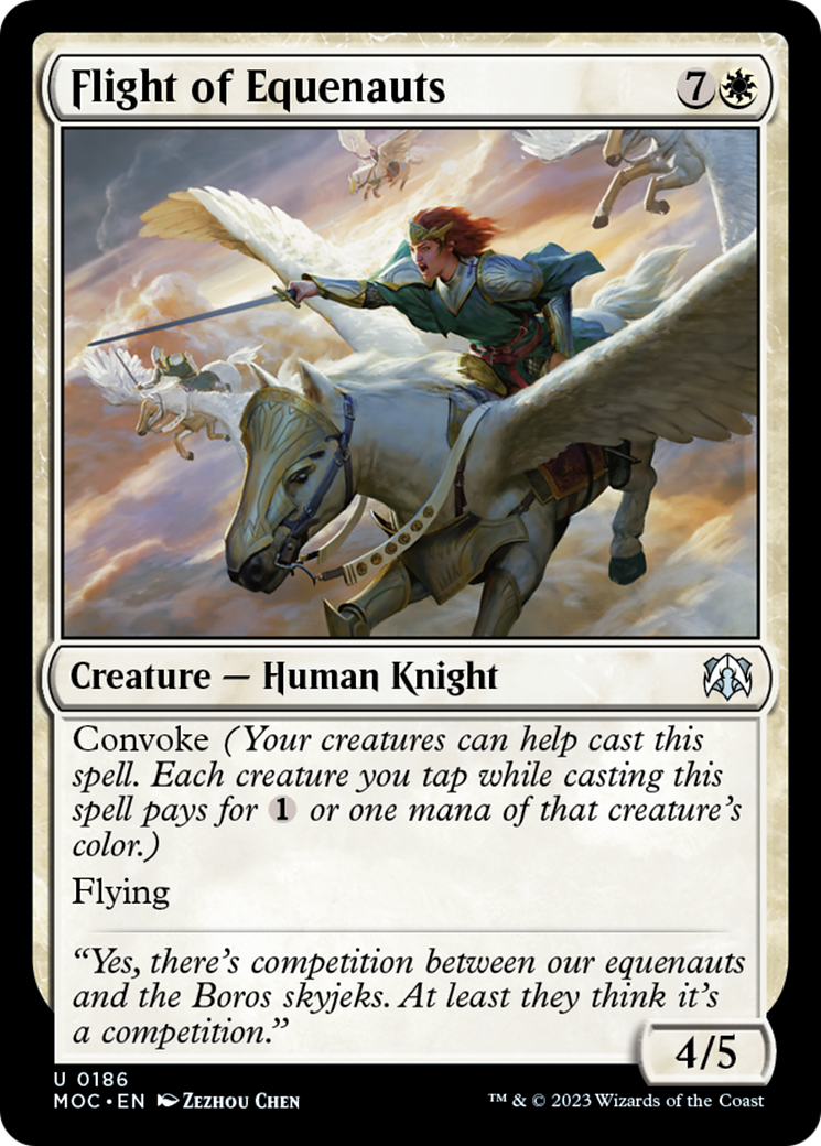 Flight of Equenauts [March of the Machine Commander] | Exor Games Summserside