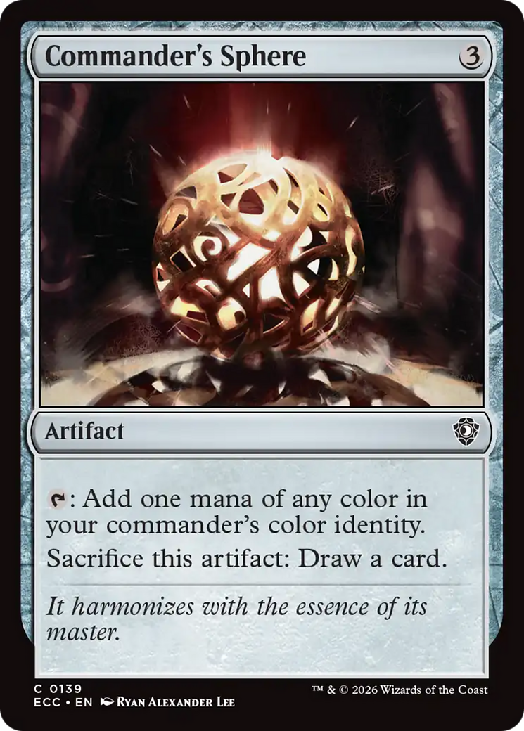 Commander's Sphere [Lorwyn Eclipsed Commander] | Exor Games Summserside