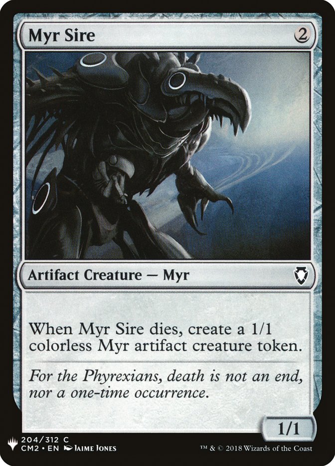 Myr Sire [Mystery Booster] | Exor Games Summserside