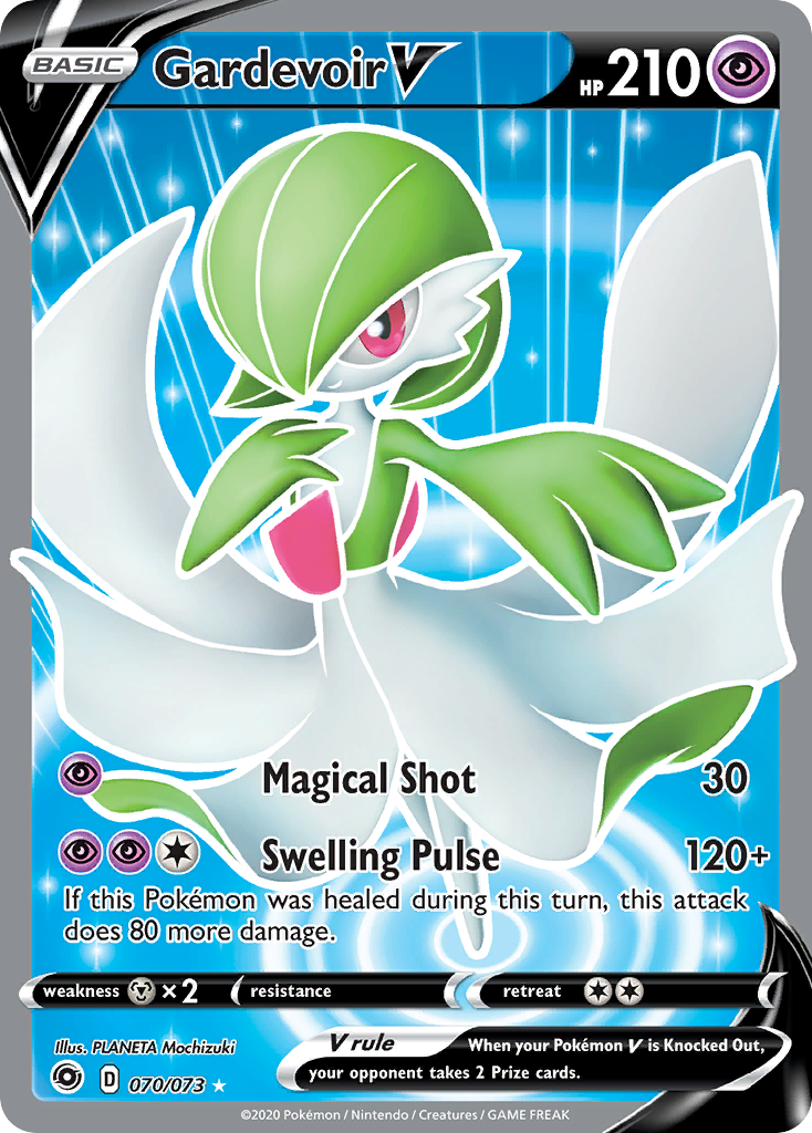 Gardevoir V (070/073) [Sword & Shield: Champion's Path] | Exor Games Summserside