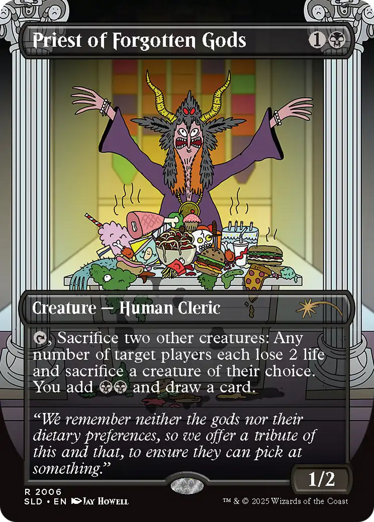 Priest of Forgotten Gods (Rainbow Foil) [Secret Lair Drop Series] | Exor Games Summserside